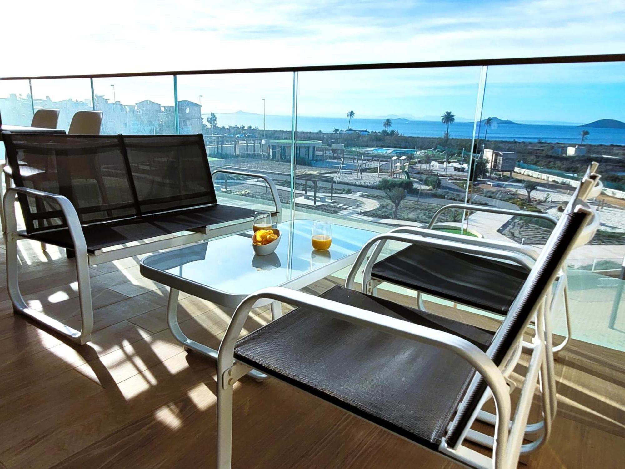 Los Flamencos Sea View Apartment Cartagena Exteriör bild